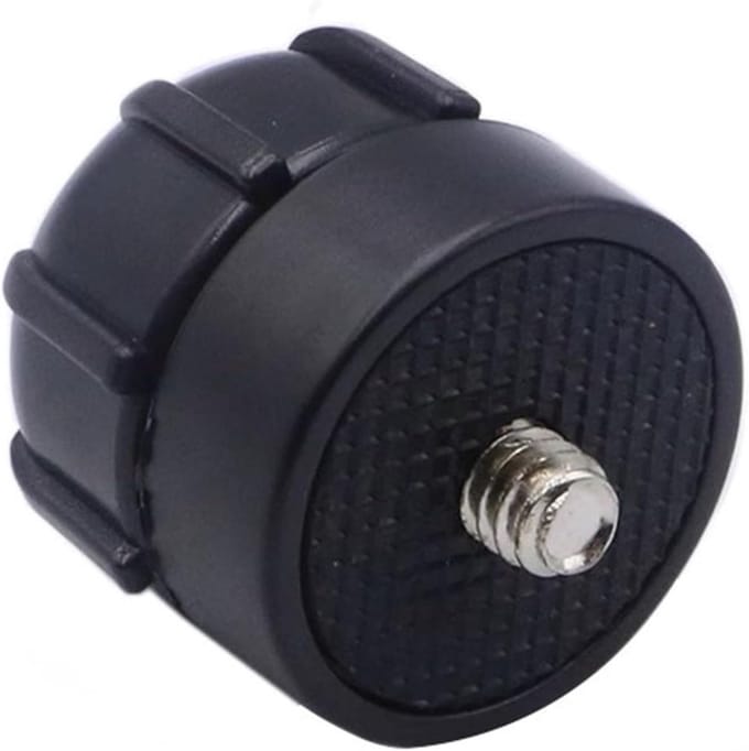 Universele 1/4 Draadadapter met 17mm Balhoofd voor Camera, Statief en Fietsaccessoires