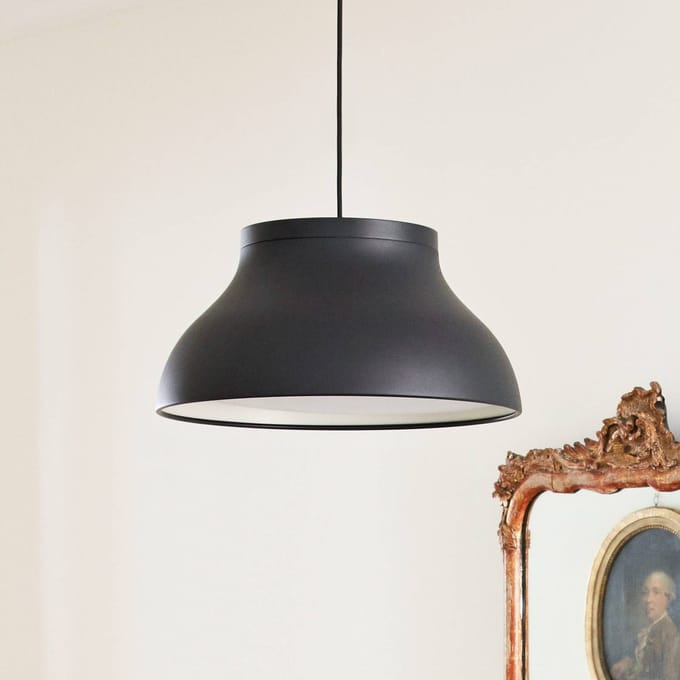 HAY - PC Hanglamp - soft black - M - zwart