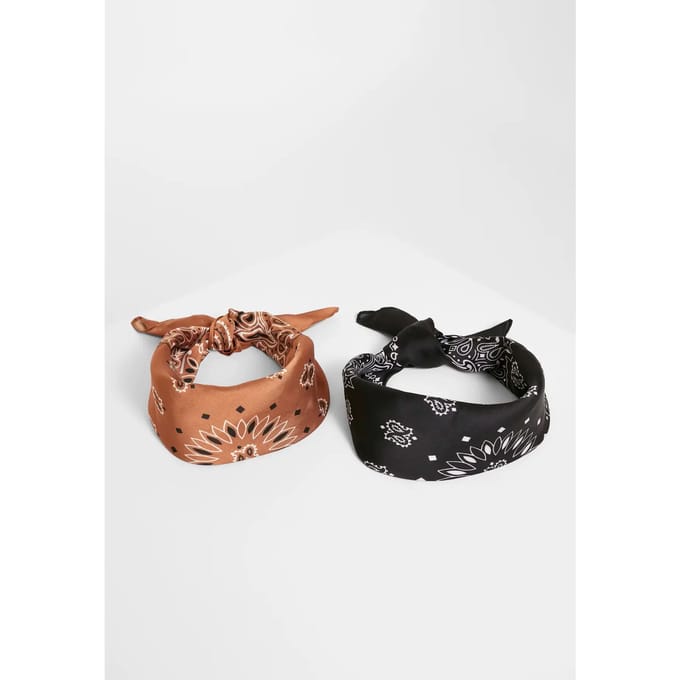 Bandana maskers Urban Classics satin (2pcs)