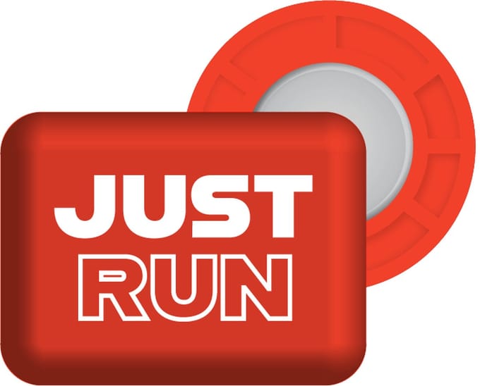 Bibbits hardloopmagneten | Just Run Red