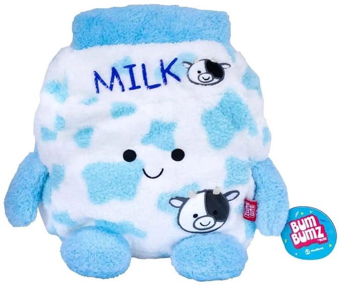 BumBumz MooBumz Maximus melkpak 30 cm knuffel