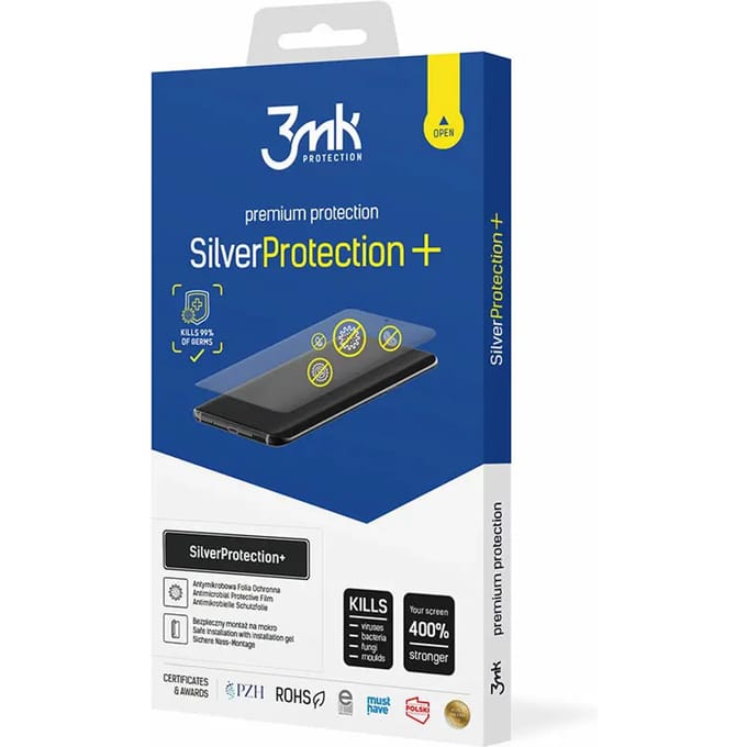 Antimicrobiële beschermingsfilm 3MK Samsung Galaxy A70/A70s SilverProtection+