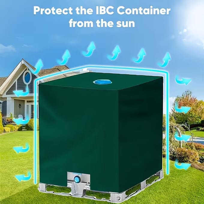 ibc afdekzeil tegen UV straling