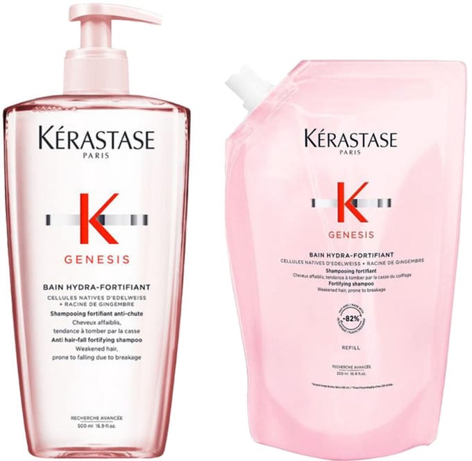 Kérastase Genesis Bain Hydra-Fortifiant 500ml + Refill 500ml