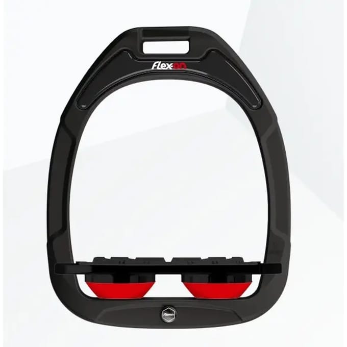 Plat Grip Zwart/Zwart/Rood Flex-On Green Composite