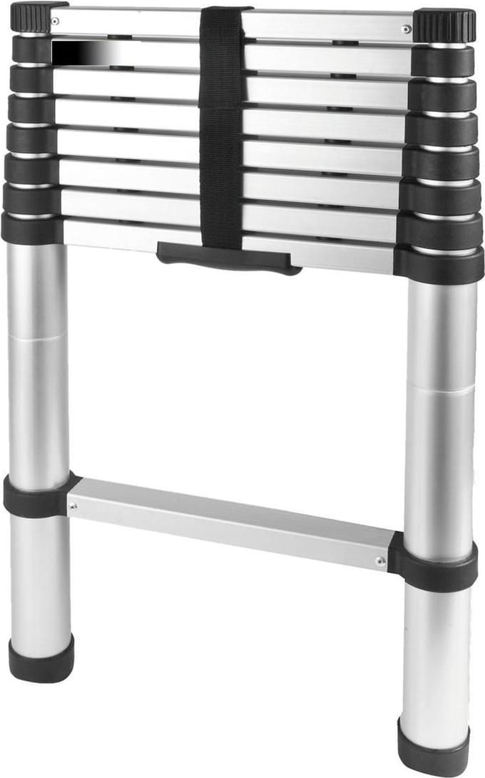 BTP- Telescopische ladder - Telescoopladder - EN 131 - 0.80-2.60 meter