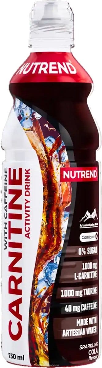 Carnitine Activity Drink with Caffeine - 8x 750 ml - Cola