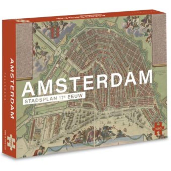 Stad Amsterdam - Puzzel 1000 Stukjes