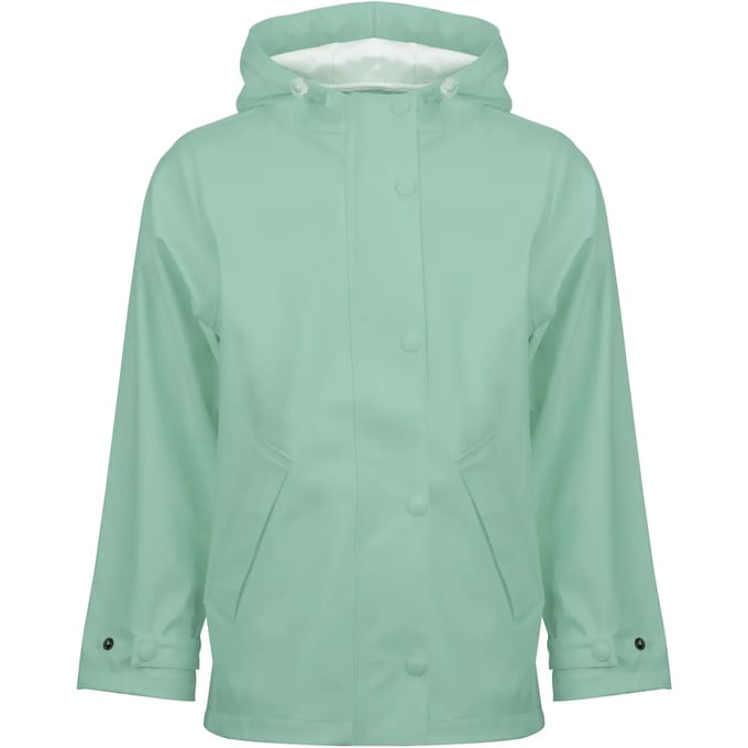 Ralka Regenjas Junior - Sprinkle - Mintgroen - Maat 152