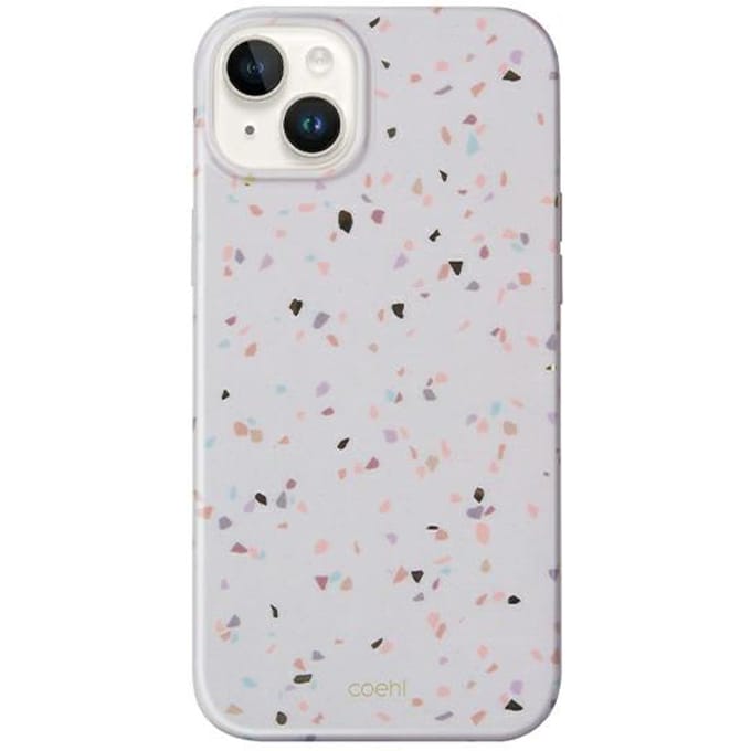 Uniq Coehl Serie - Telefoonhoesje - Terrazzo - Sandstone - iPhone 14