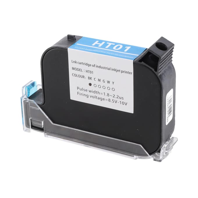 42ML Handheld Printer Inktcartridge Sneldrogende Inkjet Printer Cartridge Vervanging 12.7mm zwart