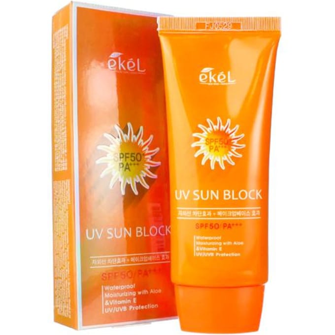 Ekel UV-zonnebrandcrème one beige