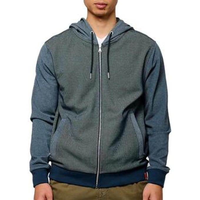 Hooded sweatshirt met rits Kaporal Lubin