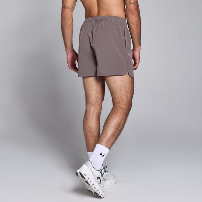 MP geweven trainingsshort met binnenbeenlengte van 13 cm voor heren - Mokka - XL