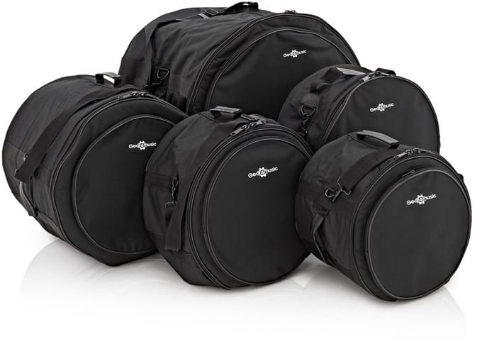 Padded Fusion Drum Bag Set by Gear4music