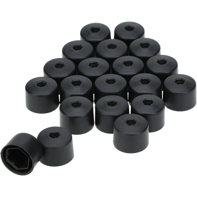 20 Stuks 17mm Auto Wielmoer Cover Bolt Cap Removal Tool voor VW Golf Bora Passat 17 mm