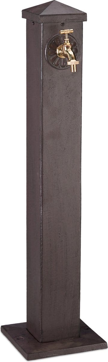 Waterzuil tuin - 91 cm - bruin