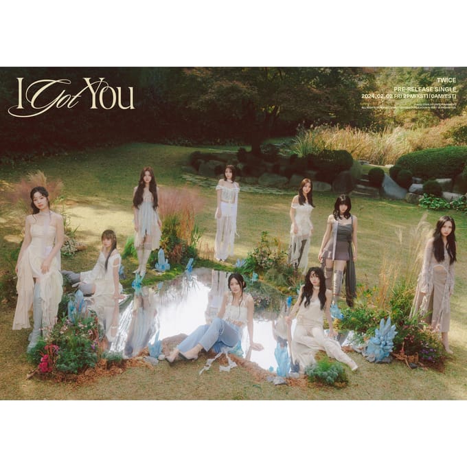 TWICE-I GOT YOU CD SINGLE,photocard AsiaPopGang en cadeau CD Only