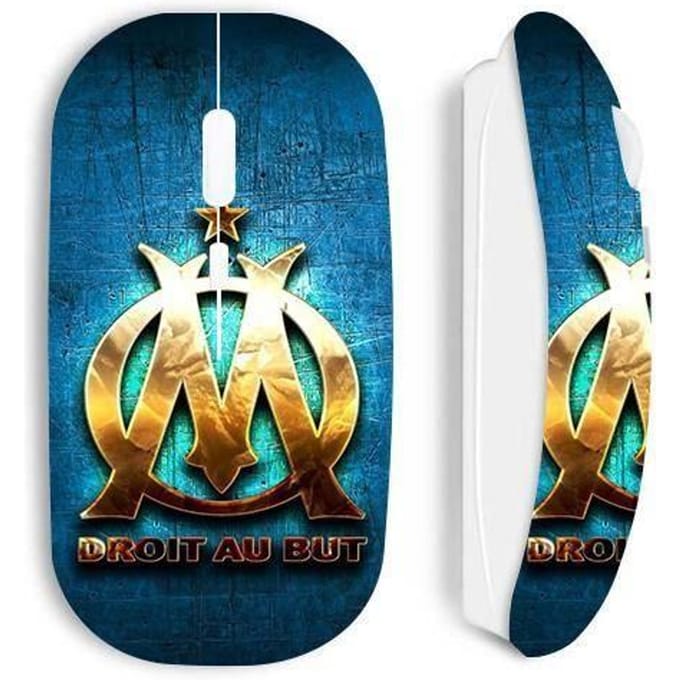 Souris - Maniacase - OM - Sans Fil - Blanc - Design Ergonomique Confortable
