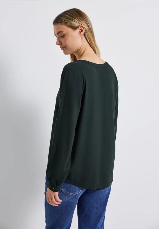 Tuniek met gespleten hals