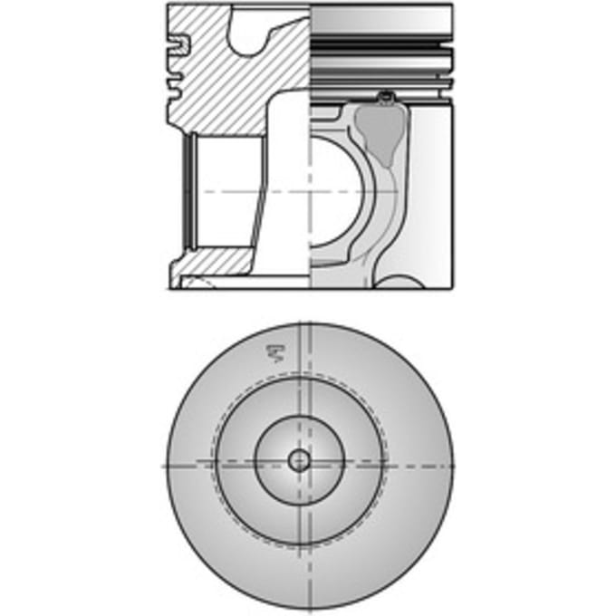Zuiger KOLBENSCHMIDT 41505600