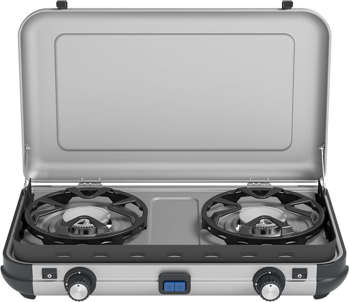 Campingaz Camping Kitchen 2 Maxi CV camping kooktoestel – 2-pits camping gas kooktoestel