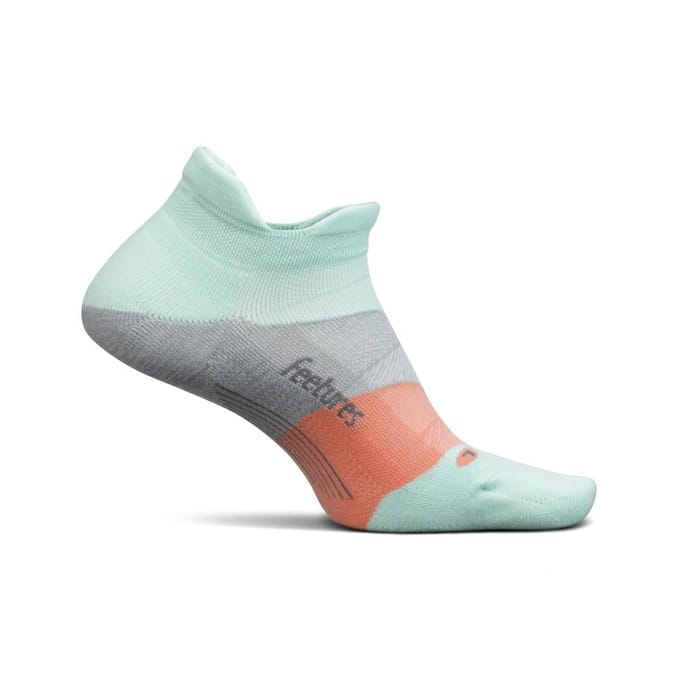 Feetures - Elite Light Cushion No Show Tab - Move Aside Mint - Mintgroen / SMALL
