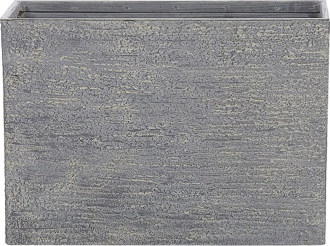 EDESSA - Plantenbak - Grijs - 80 cm - Stenenmix