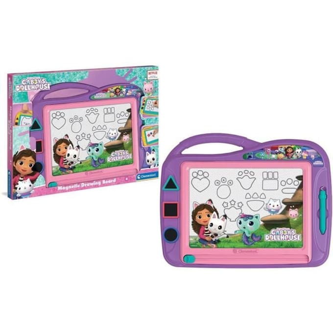 Clementoni Gabby’s Poppenhuis - Magnetisch Tekenbord - Het Creatieve Cadeautje - Vanaf 4 jaar
