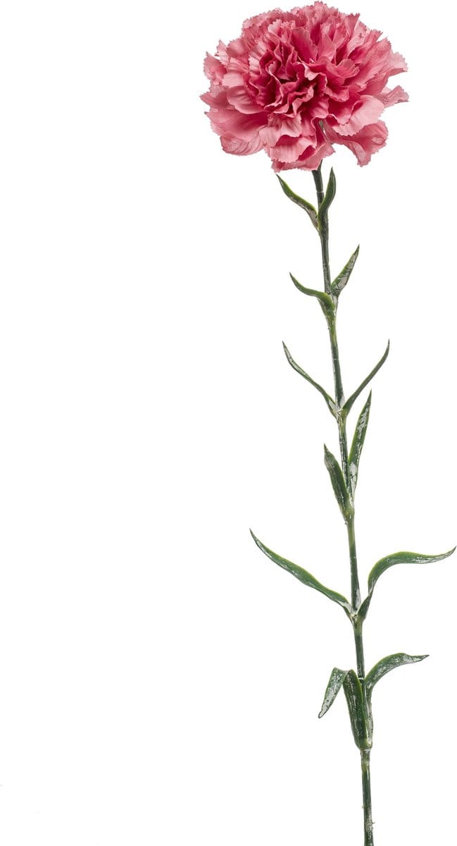 Emerald - Kunstbloem Anjer 67cm oudroze - Kunstplant voor binnen