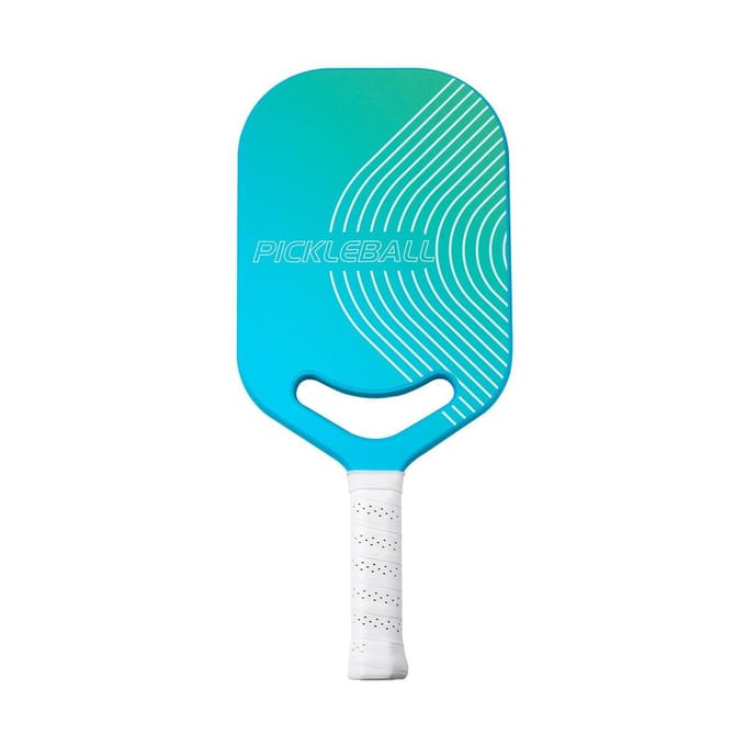 Raquette de Pickleball Pro en Fibre de Carbone avec Gorge Aéro et Cœur en Nid d'Abeille
