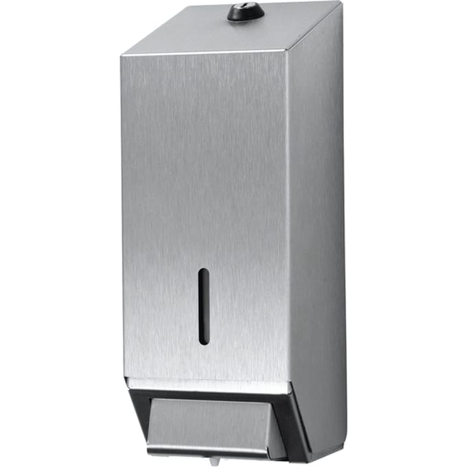 Zeepdispenser Euro Products navulbaar 1000ml zilver 438290