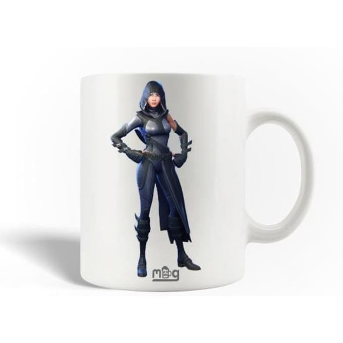 Mug en Céramique - MANIACASE - Fortnite Fate - 30cl - Compatible Lave-Vaisselle - Blanc