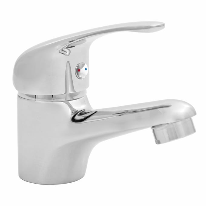 Invena Mitris Serie - Wastafelkraan - Eenhendel - Waterbesparende Perlator - Chrome