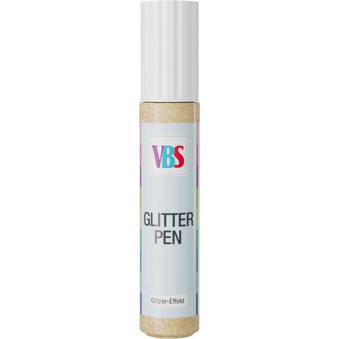 VBS Glitter Pen, 30 ml - Goud
