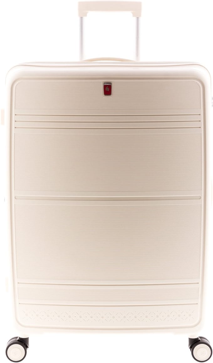 Gladiator Saona Grote Koffer - 75 cm - 105/115 liter - Expandable - TSA slot - Wit