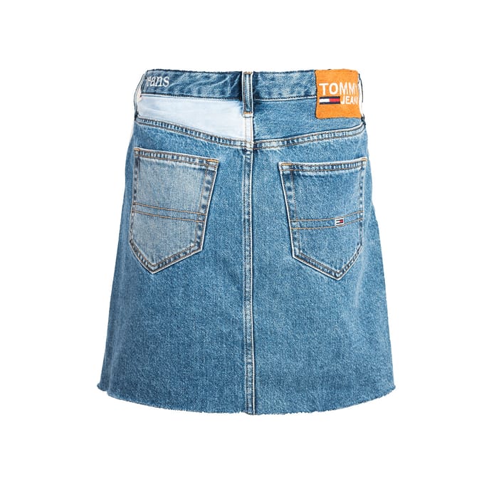 Tommy Jeans rok Vrouw blauw