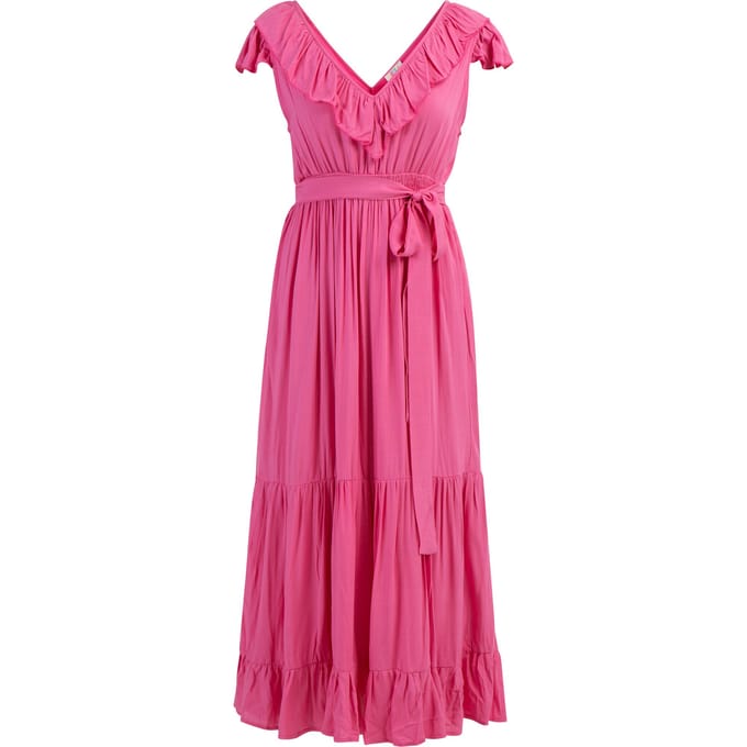 IZIA Maxi jurk Dames roze