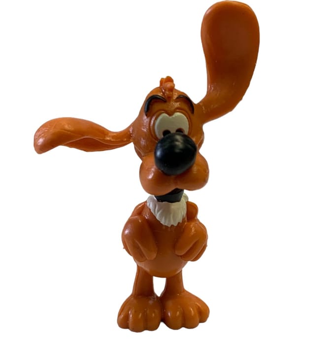 Billie en Bollie - Hondje - Speelfiguurtje -Plastoy - 6 cm