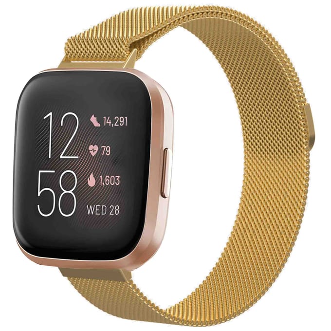 imoshion Milanees magnetisch bandje voor de Fitbit Versa 2 / Versa Lite - Goud