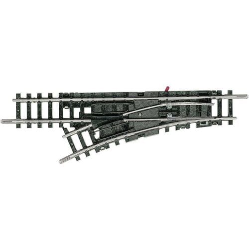 N Minitrix rails T14951 Wissel, Links 194.6 mm 24 ° 194.6 mm 1 stuk(s)