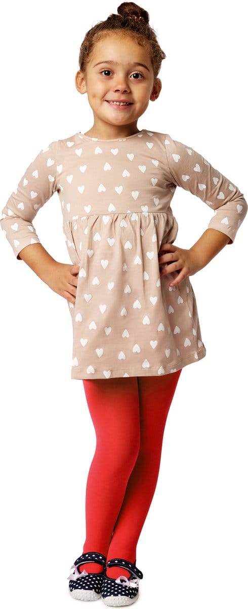 Merry Style WL-010 Kinderen Panty - 60 DEN -Microvezel - Meisjes - Polyamide - Rood - 92-98