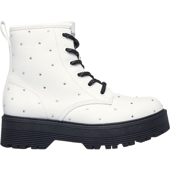 Skechers Gravlen - maat 34- Hi Meisjes Laarzen - Wit