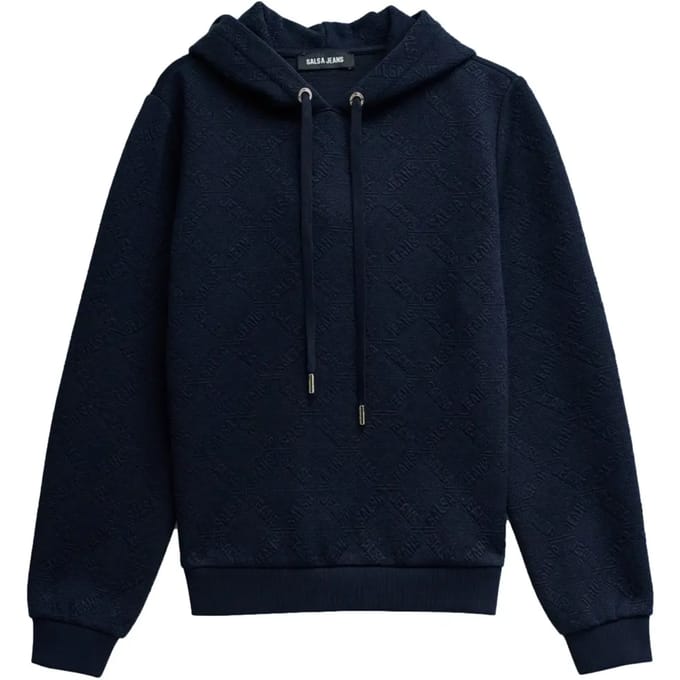 Jacquard Hoodie Dames Salsa Jeans