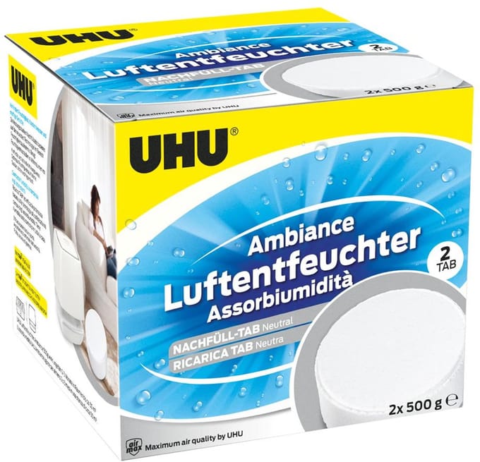 UHU navulling tablets Ambiance, 2 x 100 g, geurloos