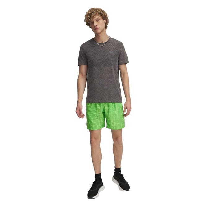 Under Armour Lichtgewicht hardloopbroek met patroon voor heren (Groen)