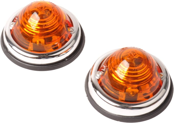 Positielamp - oranje - 2 stuks