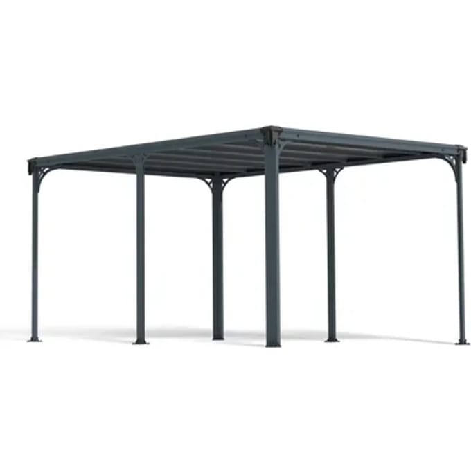 Palram | Canopia - Tuinpaviljoen Milano - Donkergrijs/brons - 426x309cm