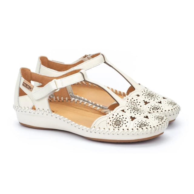 Pikolinos P. Vallarta - dames sandaal - Wit - maat 41 (EU) 8 (UK)