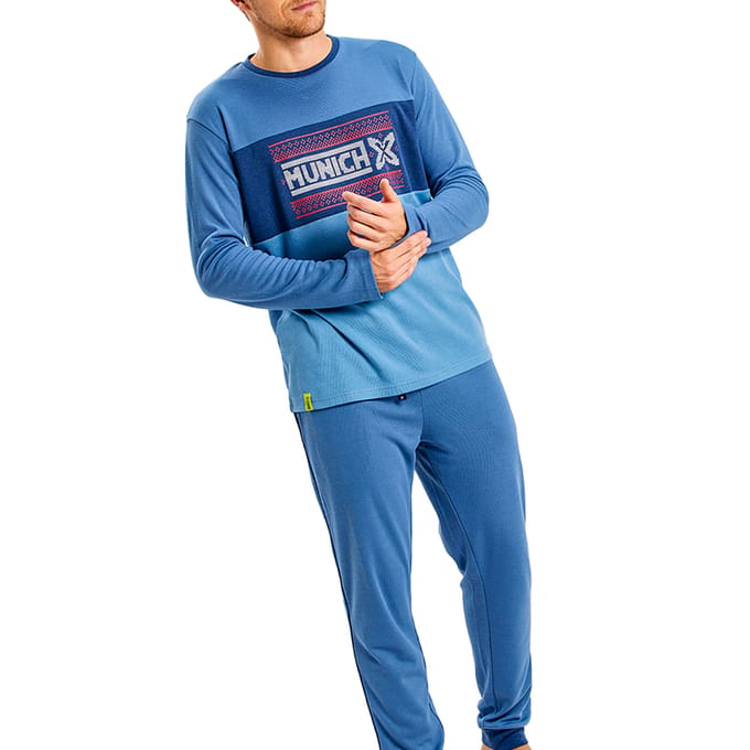 Winterpyjama met lange mouwen MUDP0252